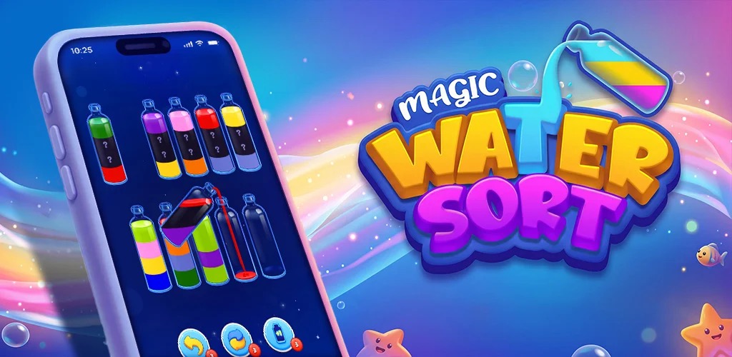 3D Colorful Sort™ Magic Water