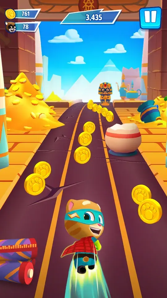 Talking Tom Hero Dash - Run Game screenshot 11