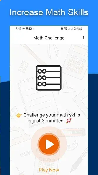 Math Challenge - Brain Exercise screenshot 2
