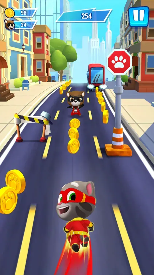 Talking Tom Hero Dash - Run Game screenshot 14